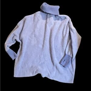 American Eagle AERIE oversize Blue Turtleneck Sweater L